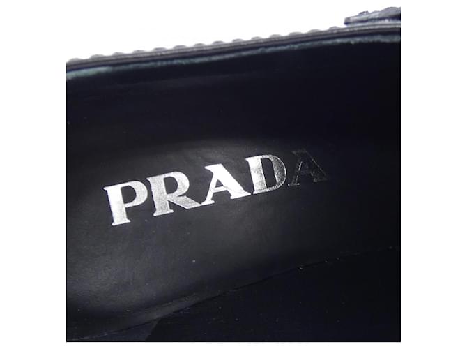 Prada Leder-Pumps Schwarz - Ansicht 6