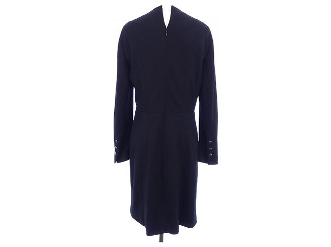 Timeless Chanel Kleid aus Kaschmir-Mischung Schwarz - Ansicht 2