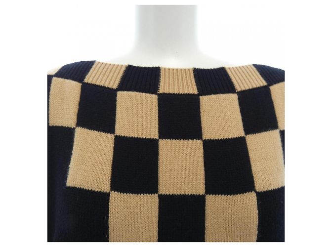 Louis Vuitton Kleid aus Kaschmir-Mischung Schwarz - Ansicht 5