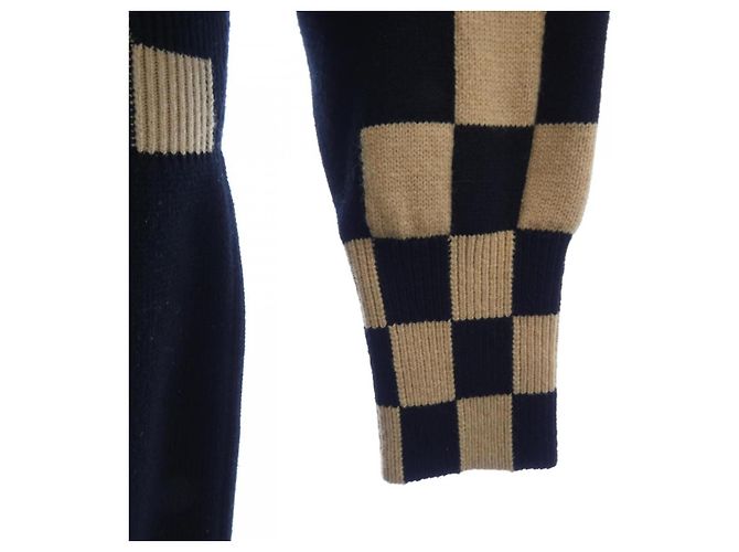 Louis Vuitton Kleid aus Kaschmir-Mischung Schwarz - Ansicht 6