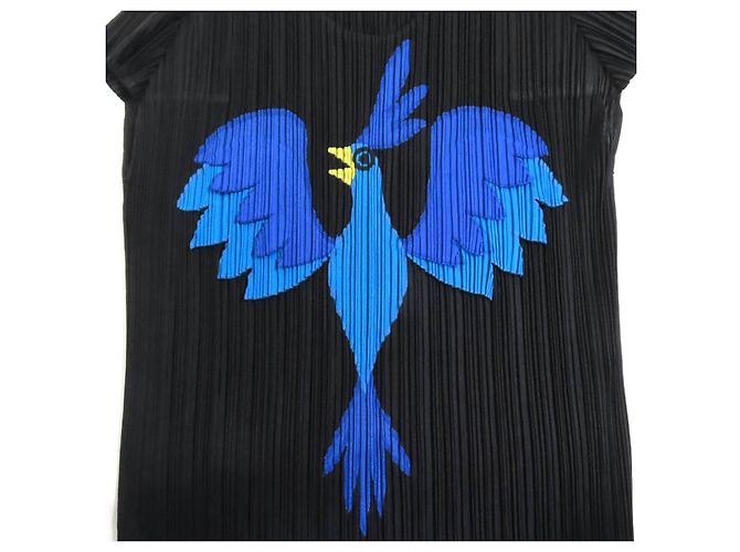 Issey Miyake Polyester-Oberteil PLEATS PLEASE Schwarz - Ansicht 5