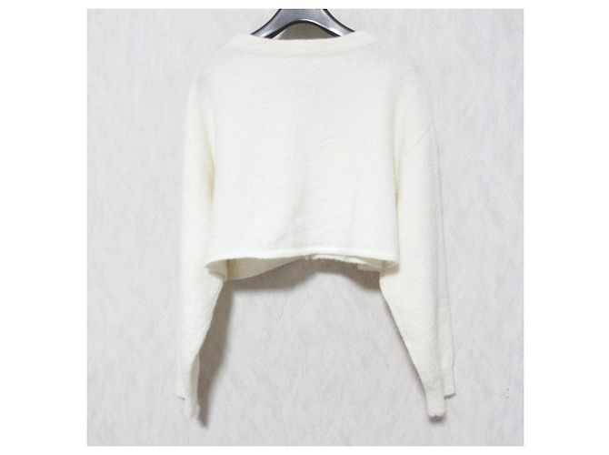 Autre Marque Bestickter Strickcardigan CELFORD Roh - Ansicht 2