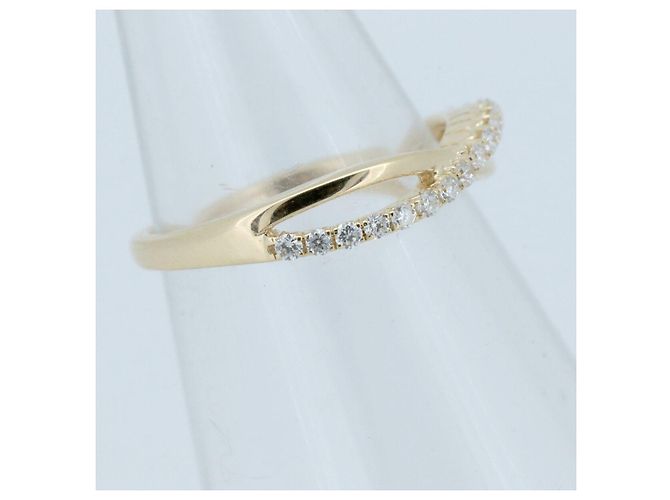 Autre Marque Ponte Vecchio Ring aus Au750 mit Diamanten Golden - Ansicht 2