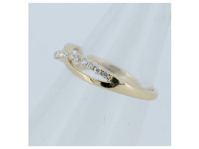 Autre Marque Ponte Vecchio Ring aus Au750 mit Diamanten Golden - Ansicht 3