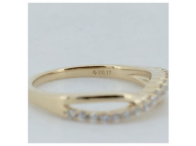 Autre Marque Ponte Vecchio Ring aus Au750 mit Diamanten Golden - Ansicht 4