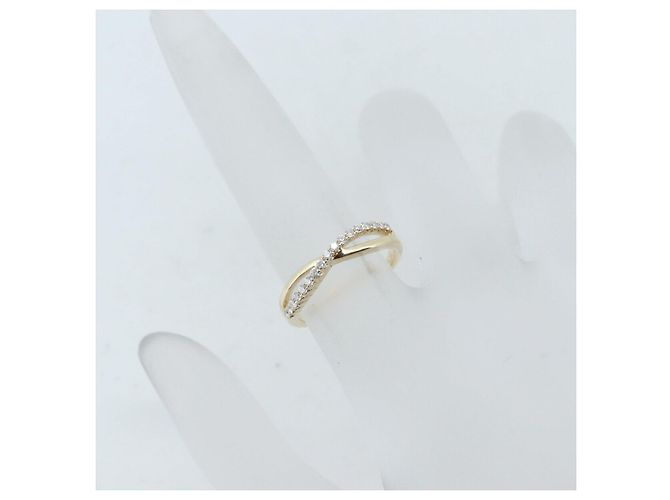 Autre Marque Ponte Vecchio Ring aus Au750 mit Diamanten Golden - Ansicht 7