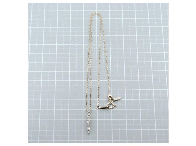 Autre Marque Collana Kashikey in Au750 con Diamanti Marrone - vista 5