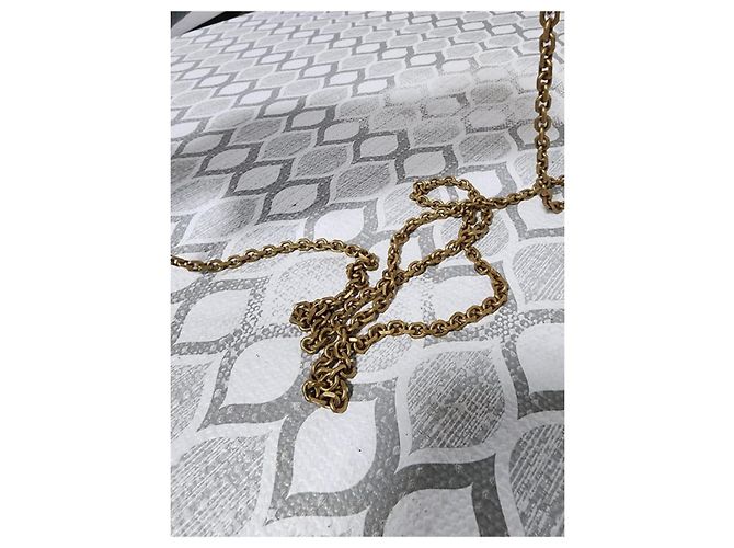 Christian Dior Nano Saddle Chain Pouch Blu - vista 9
