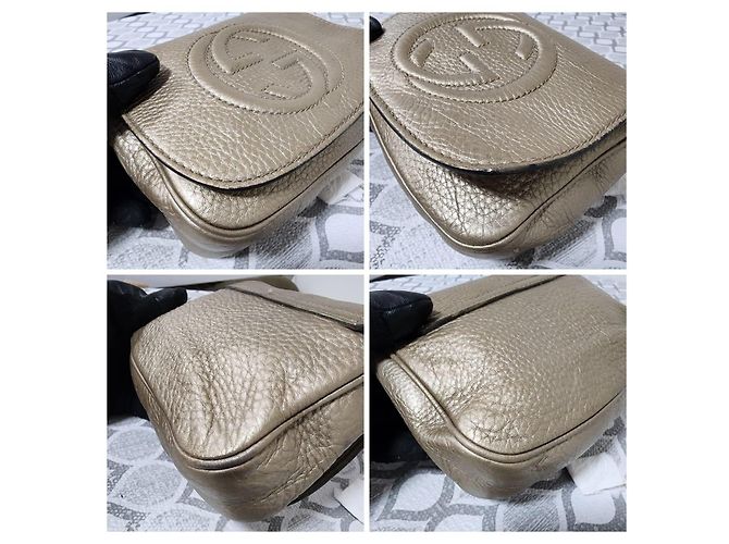 Gucci Soho Bolso de hombro de piel Dorado - vista 10