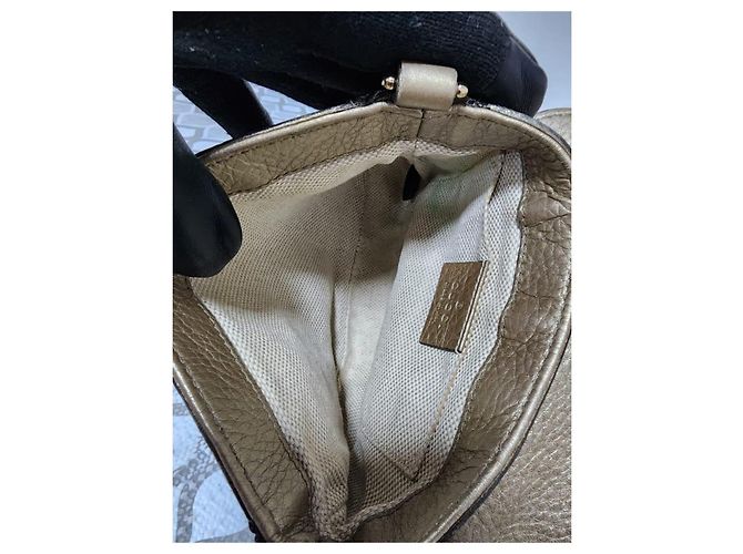 Gucci Soho Bolso de hombro de piel Dorado - vista 12