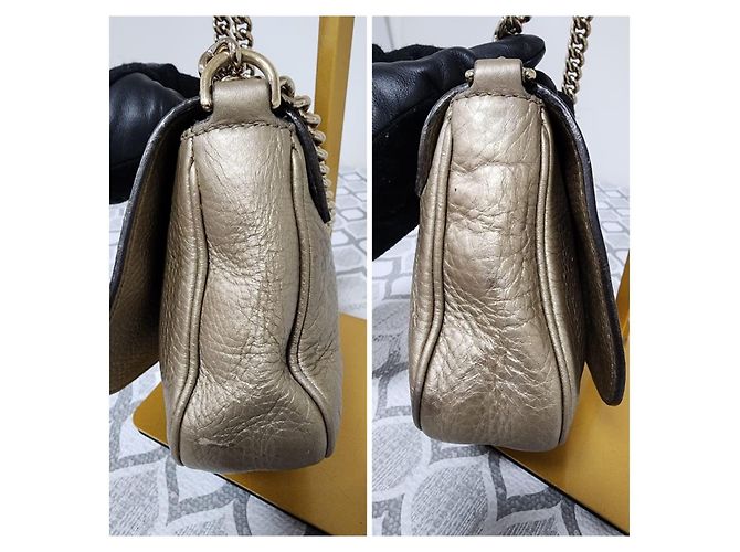 Gucci Soho Bolso de hombro de piel Dorado - vista 4