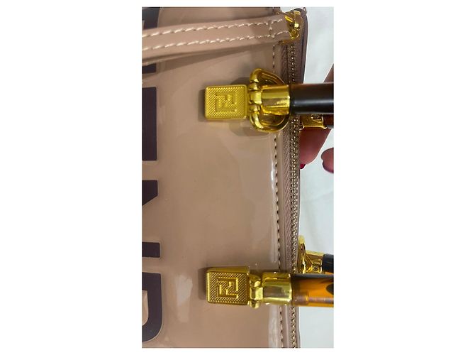 Borsa Fendi Roma Baguette Beige - vista 3