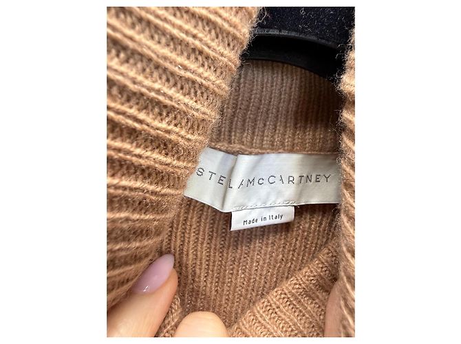 Stella Mc Cartney Stella McCartney Rollkragenpullover aus Wolle in Braun - Ansicht 2