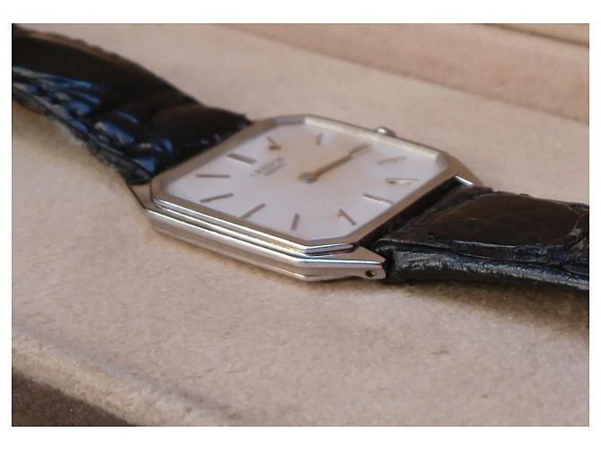 Seiko Credor Relógio de Quartzo 6020-5080 Prata - vista 4