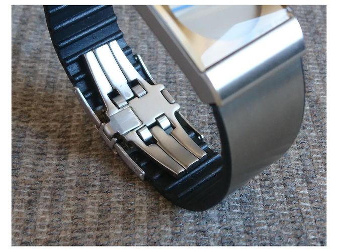 Autre Marque Jacob Jensen by Max René Titan Quarzarmbanduhr Grau Silber Hardware - Ansicht 7