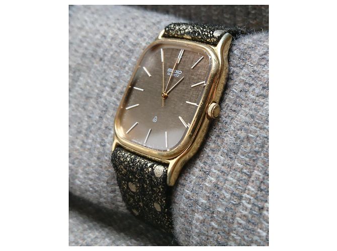 Seiko Chariot Relógio de Quartzo Banhado a Ouro ref. 2621-5170 - vista 12
