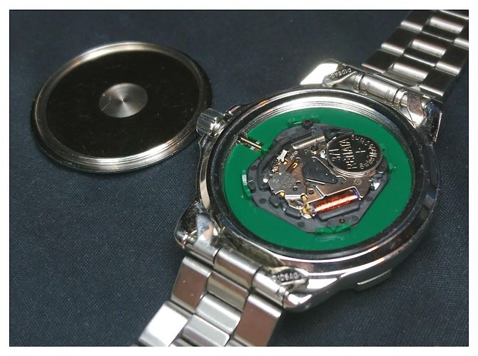 Seiko Scuba Air Diver's 7N35-6A50 Relógio de Quartzo Azul Hardware prateado - vista 5