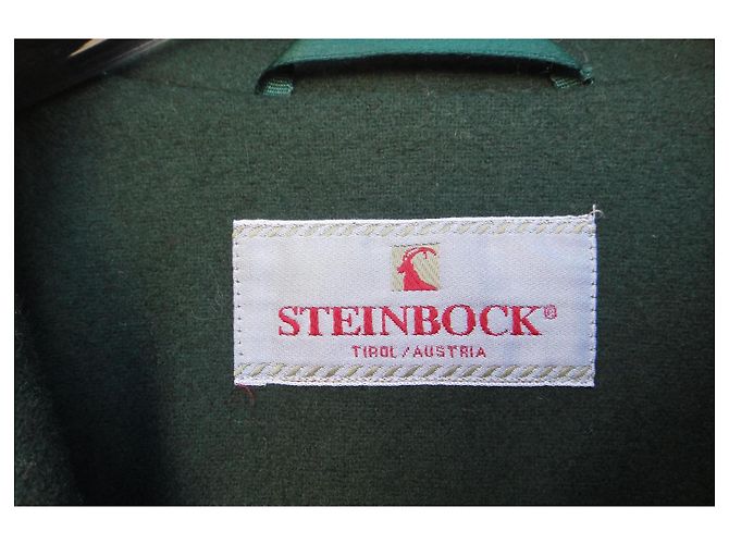 Autre Marque Chaqueta Steinbock de lana y cachemira Verde Gris - vista 3