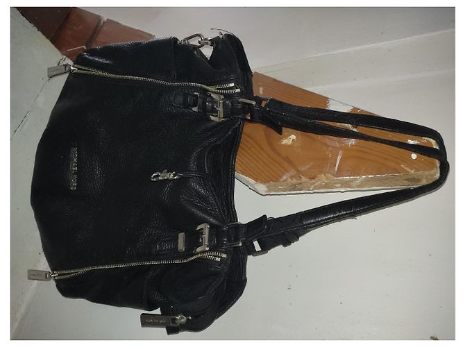 Borsa Michael Kors in pelle nera Nero - vista 2
