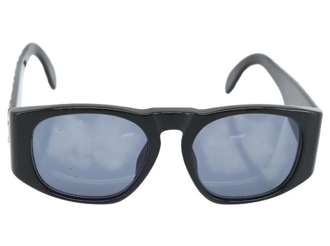Occhiali da sole CHANEL in plastica Nero CC Auth 180944M - vista 13