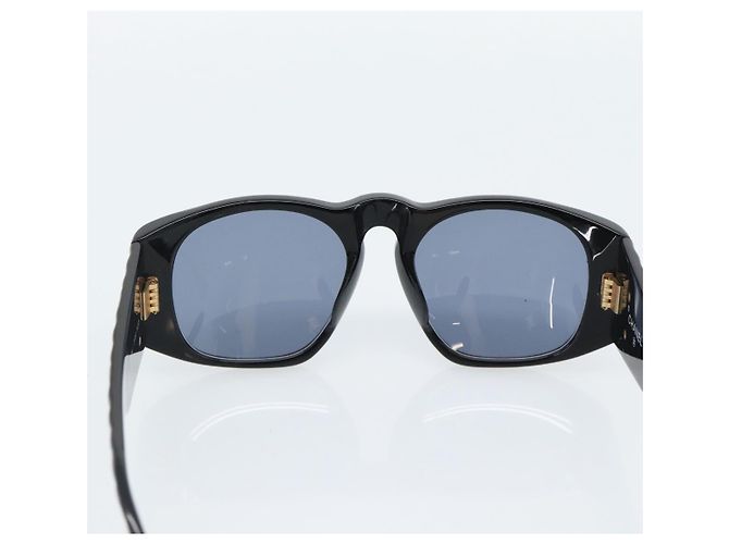 Occhiali da sole CHANEL in plastica Nero CC Auth 180944M - vista 9