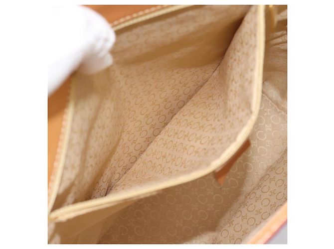 Céline CELINE C Macadam Canvas Tote Bag Wildleder Rosa Gold Authentisch 187769A Pink Golden - Ansicht 11