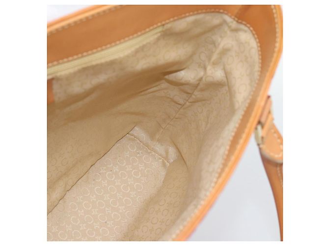 Céline CELINE C Macadam Canvas Tote Bag Wildleder Rosa Gold Authentisch 187769A Pink Golden - Ansicht 18