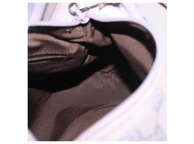 Borsa a Spalla GUCCI GG Canvas Viola Oro 92699 Auth 187782 D'oro Porpora - vista 19