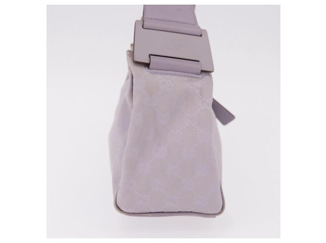 Borsa a Spalla GUCCI GG Canvas Viola Oro 92699 Auth 187782 D'oro Porpora - vista 4