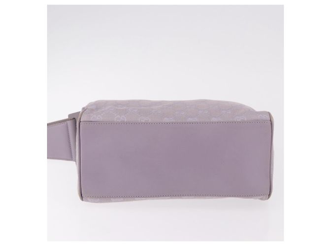 Borsa a Spalla GUCCI GG Canvas Viola Oro 92699 Auth 187782 D'oro Porpora - vista 6
