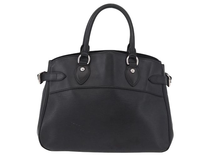 Borsa LOUIS VUITTON Epi Passy PM Nera M59262 LV Auth 187104 Nero - vista 13