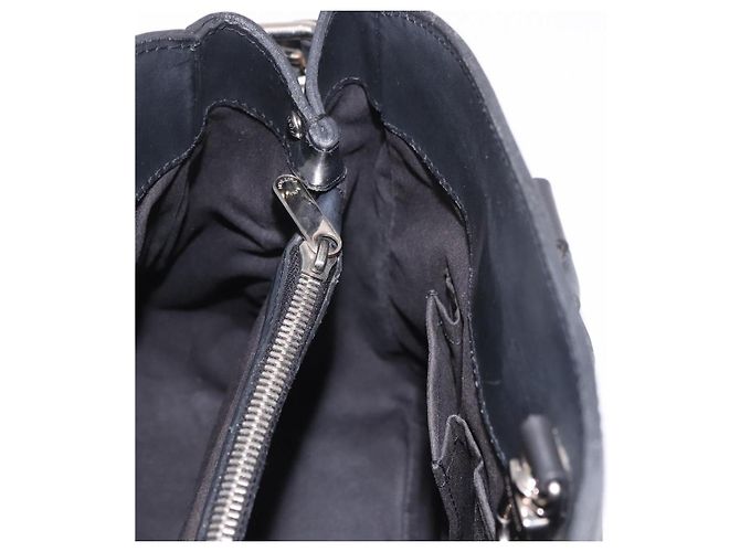 Borsa LOUIS VUITTON Epi Passy PM Nera M59262 LV Auth 187104 Nero - vista 19