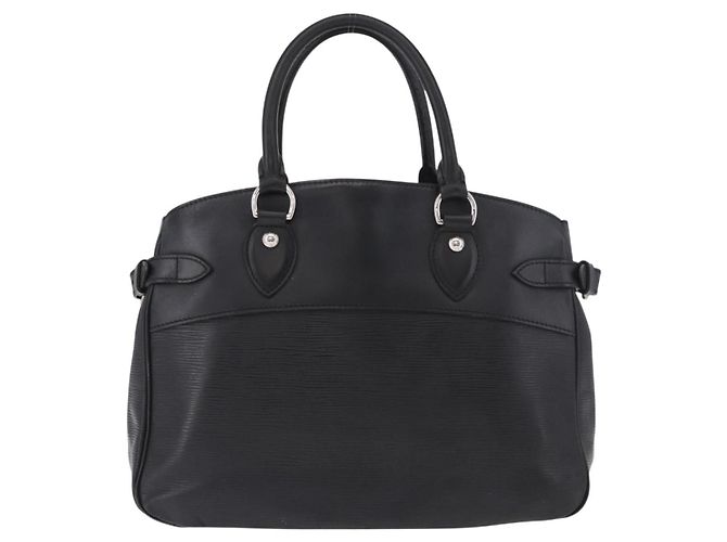 Borsa LOUIS VUITTON Epi Passy PM Nera M59262 LV Auth 187104 Nero - vista 2