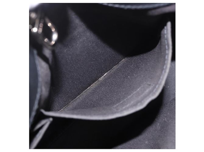 Borsa LOUIS VUITTON Epi Passy PM Nera M59262 LV Auth 187104 Nero - vista 25