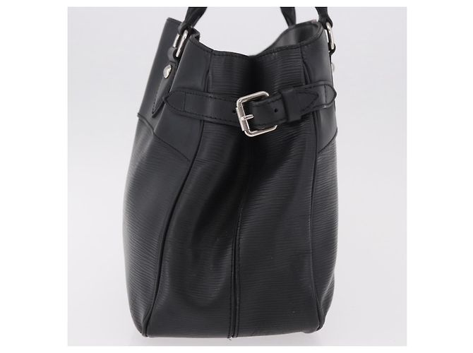 Borsa LOUIS VUITTON Epi Passy PM Nera M59262 LV Auth 187104 Nero - vista 3