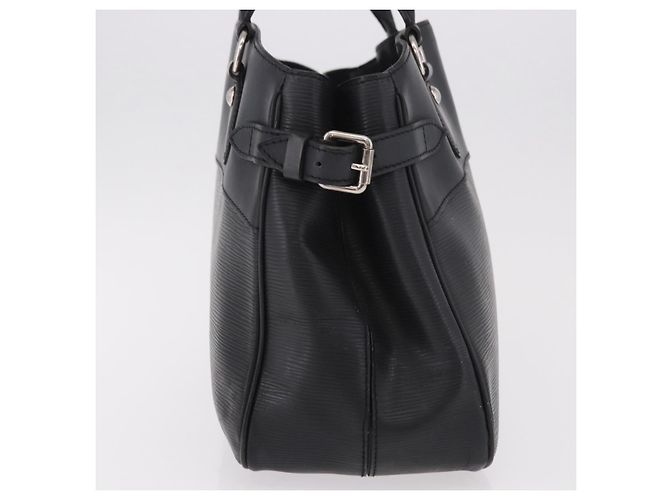 Borsa LOUIS VUITTON Epi Passy PM Nera M59262 LV Auth 187104 Nero - vista 4