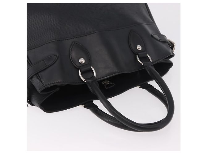Borsa LOUIS VUITTON Epi Passy PM Nera M59262 LV Auth 187104 Nero - vista 6