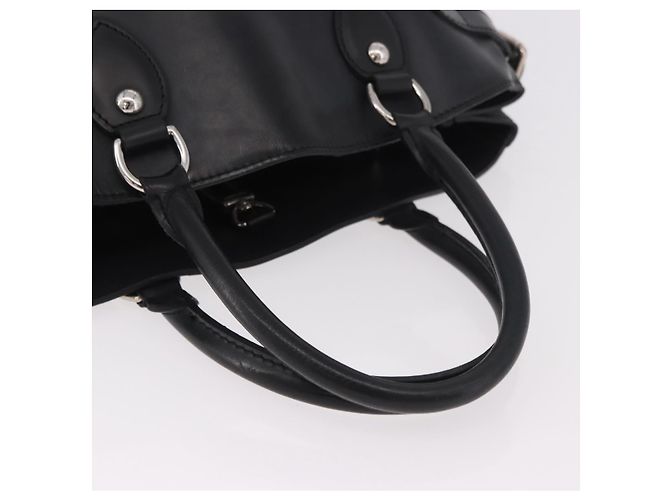 Borsa LOUIS VUITTON Epi Passy PM Nera M59262 LV Auth 187104 Nero - vista 7