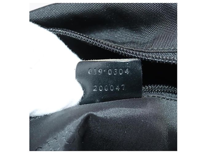 Borsa a tracolla GUCCI Tela Nera Argento 019 0304 Auth bs35389 Nero - vista 12