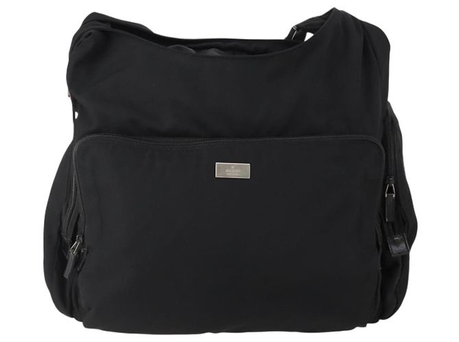 Borsa a tracolla GUCCI Tela Nera Argento 019 0304 Auth bs35389 Nero - vista 13