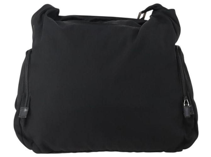 Borsa a tracolla GUCCI Tela Nera Argento 019 0304 Auth bs35389 Nero - vista 2