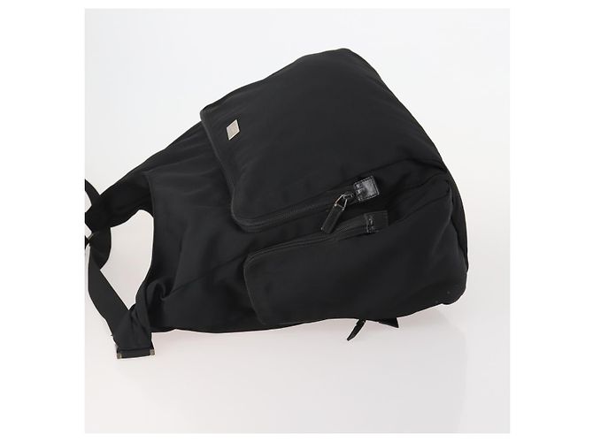 Borsa a tracolla GUCCI Tela Nera Argento 019 0304 Auth bs35389 Nero - vista 4