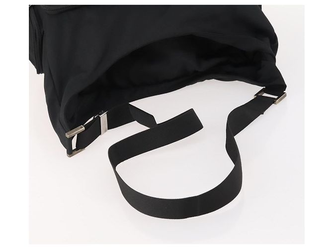 Borsa a tracolla GUCCI Tela Nera Argento 019 0304 Auth bs35389 Nero - vista 7