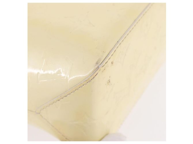 LOUIS VUITTON Monogram Vernis Reade PM Hand Bag Perle M91336 LV Auth 187720 - vista 15