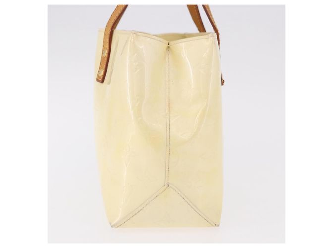 LOUIS VUITTON Monogram Vernis Reade PM Hand Bag Perle M91336 LV Auth 187720 - vista 3