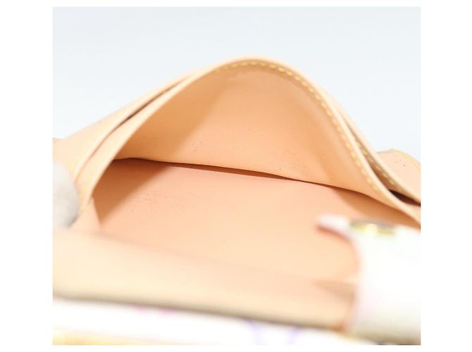 LOUIS VUITTON Portafoglio Viennois Multicolor White M92987 Auth 186548 Bianco - vista 19