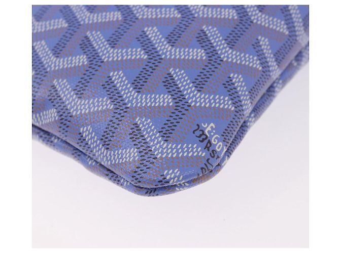 Borsa GOYARD Herringbone 2025 Poitiers Iris Limited Edition PVC Blue Auth SW2344SM - vista 16