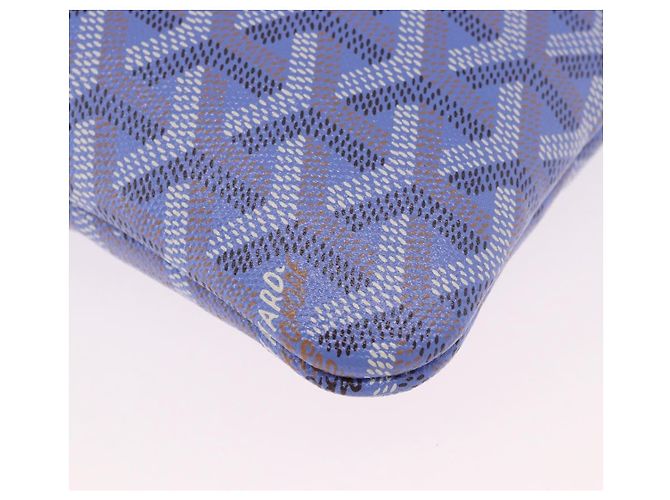 Borsa GOYARD Herringbone 2025 Poitiers Iris Limited Edition PVC Blue Auth SW2344SM - vista 17