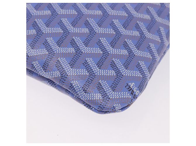 Borsa GOYARD Herringbone 2025 Poitiers Iris Limited Edition PVC Blue Auth SW2344SM - vista 18