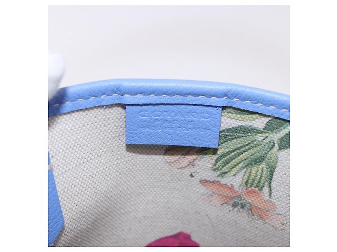 Borsa GOYARD Herringbone 2025 Poitiers Iris Limited Edition PVC Blue Auth SW2344SM - vista 19